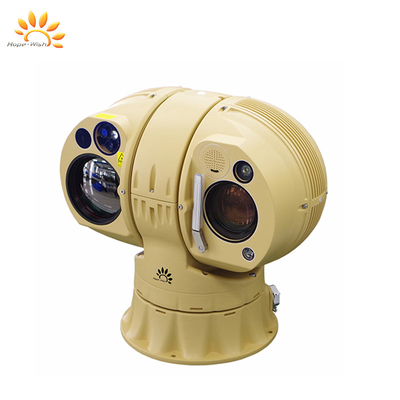 640 x 512 thermische PTZ-camera met GPS-positieringsnauwkeurigheid 10 meter voor bewaking