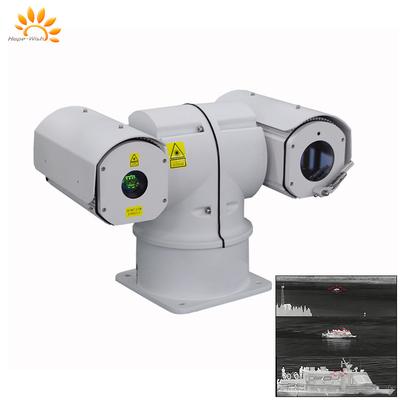 Onvif ondersteunde lange afstandsbewakingscamera met infrarood nachtvisie telescoop