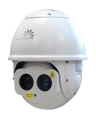 HD de Laser Infrarode Camera van de hoge snelheidskoepel, de Camera van 360 Graadmegapixel PTZ IP